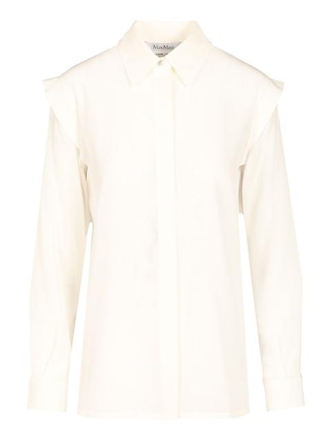 CrêPe De Chine Shirt Shirts White