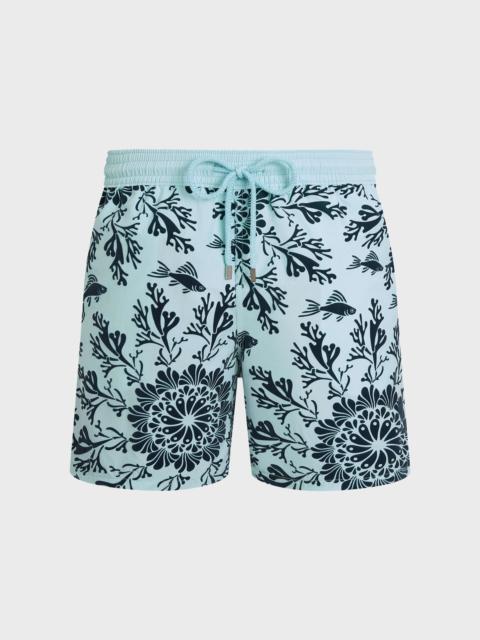 Vilebrequin MEN SWIM TRUNKS FLOCKED CORAL MANDALA