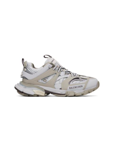 BALENCIAGA Taupe & Gray Track Sneakers