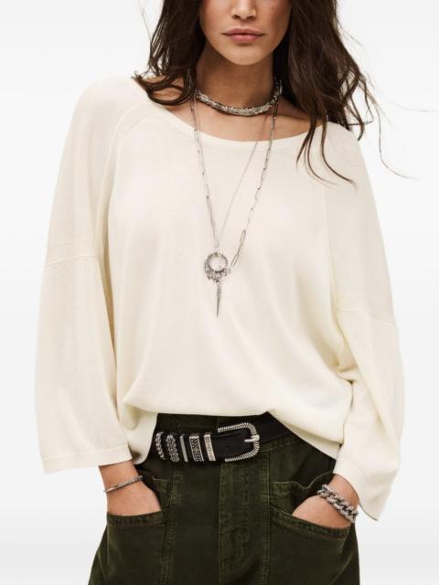 ba&sh open-back buttoned sweater