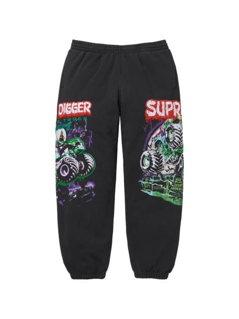 Supreme Grave Digger Sweatpant "SS26 - Grey" SU28006