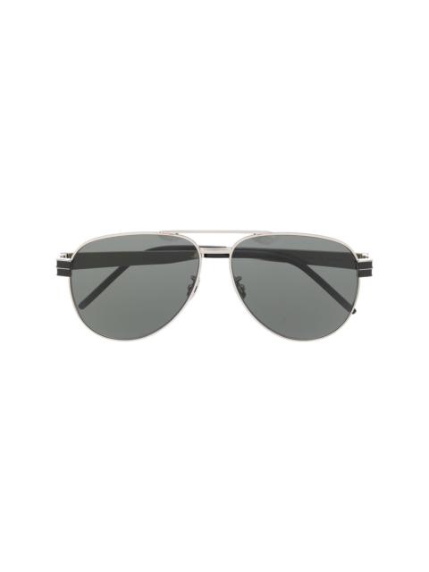 SAINT LAURENT SLM53 aviator-style sunglasses