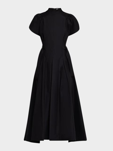 3.1 Phillip Lim Puff Sleeve Flared Midi Dress