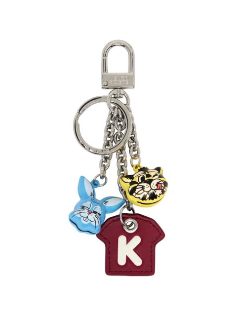 KENZO Multicolor Kenzo Paris 'KENZO Cartoon' Multi Charm Keychain