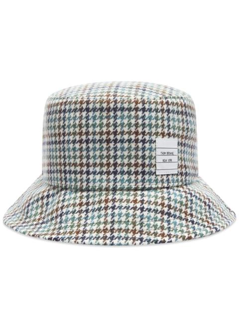Thom Browne Thom Browne Houdstooth Bucket Hat