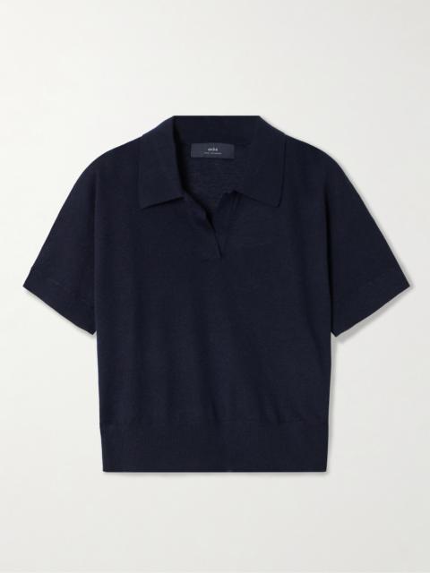 arch4 Aldwich Organic Cashmere Polo Shirt