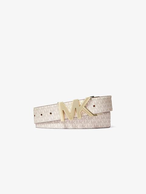 MICHAEL KORS 4-in-1 Logo Box Belt Set