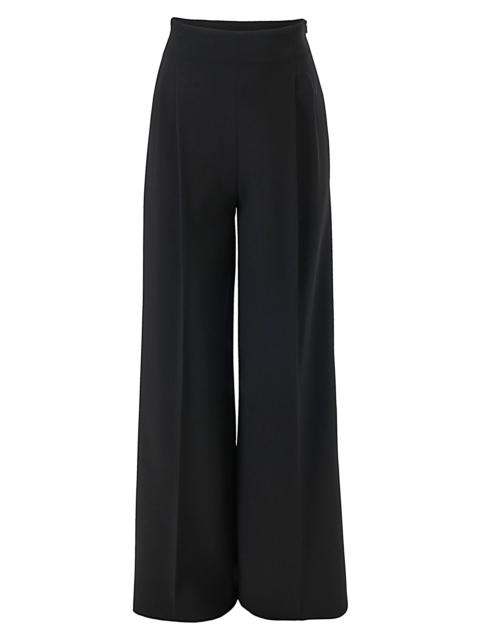 CAROLINA HERRERA Women's Marisol Wool Wide-Leg Pants - Black