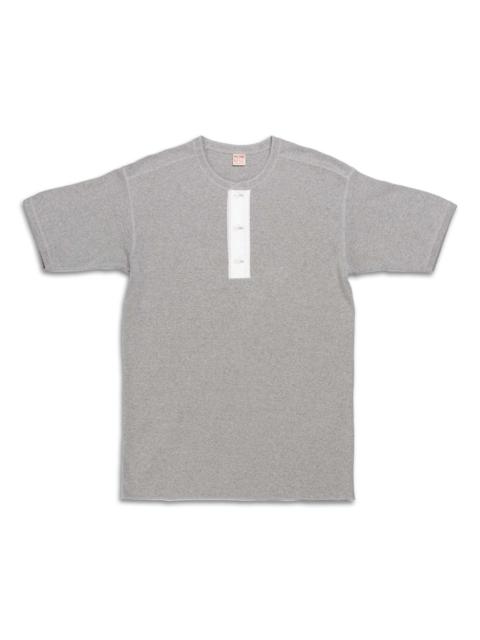 The Real McCoys The Real McCoy's Union Henley Undershirt S/S Medium Grey