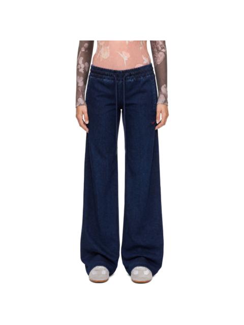 Diesel Blue Relaxed Low Waist 2078 D-Ainty Joggjeans Lounge Pants