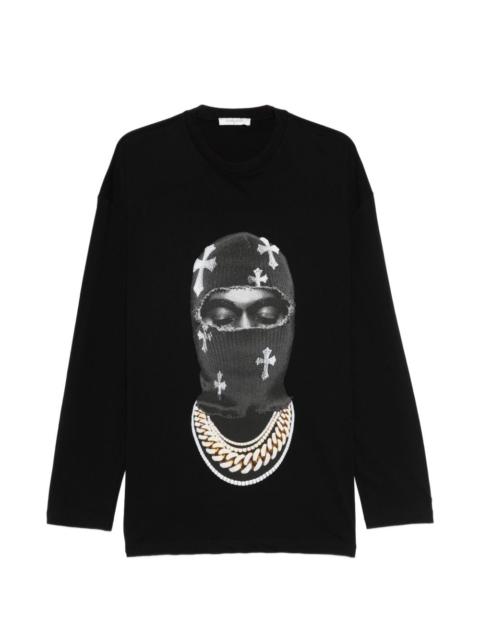 ih nom uh nit Mask Crosses crew-neck sweatshirt