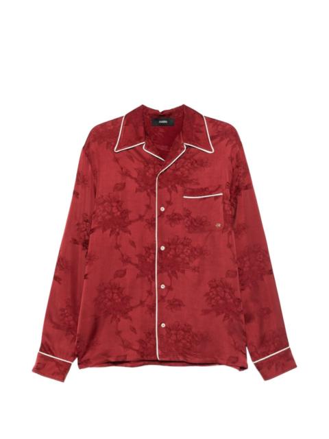 AMIRI floral jacquard shirt