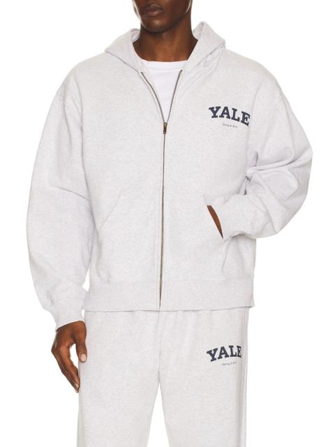 Sporty & Rich Yale Classic Zip Hoodie