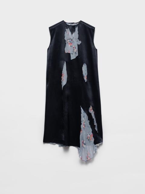 Prada Devoré satin dress