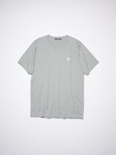Crew neck t-shirt - Regular fit - Light Grey Melange