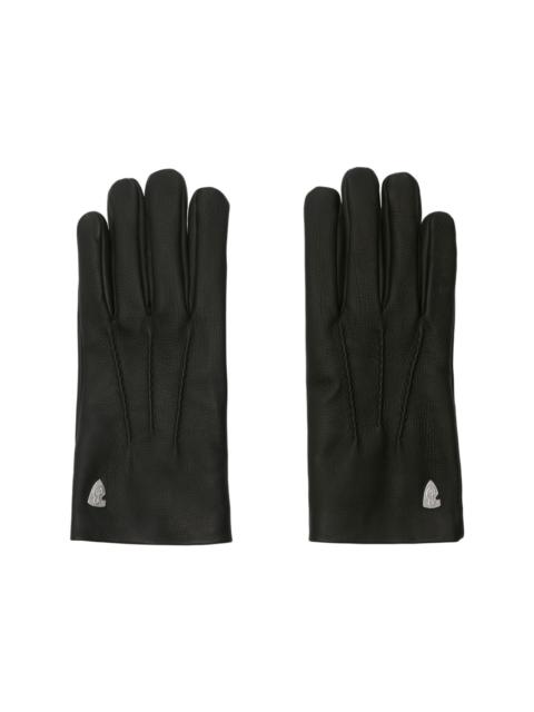 Burberry leather gloves
