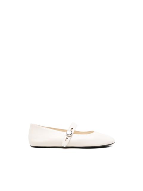 TORY BURCH Romy Mary Jane buckle strap ballet flats