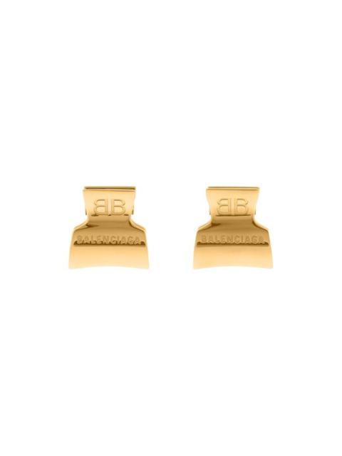 BALENCIAGA Women's Holli Xs Hair Grip Set in Gold