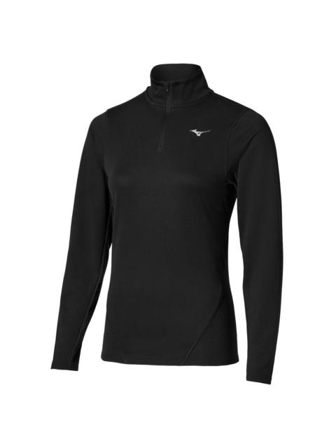 Mizuno Women's Tech Thermal Charge Breath Thermo Half Zip Long Sleeve Tee