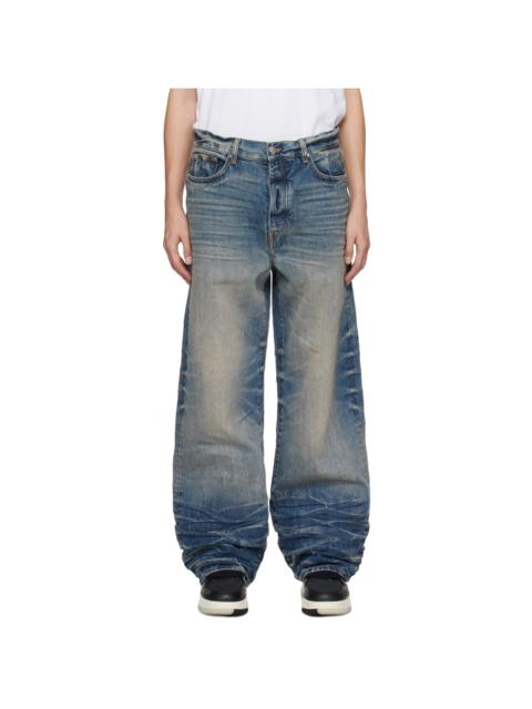 AMIRI Indigo Whiskered Jeans