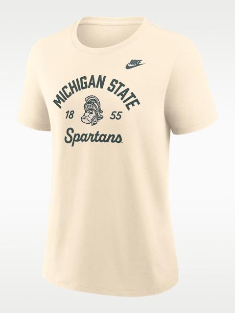 Nike Michigan State Legacy Team Name Women's Nike College T-Shirt