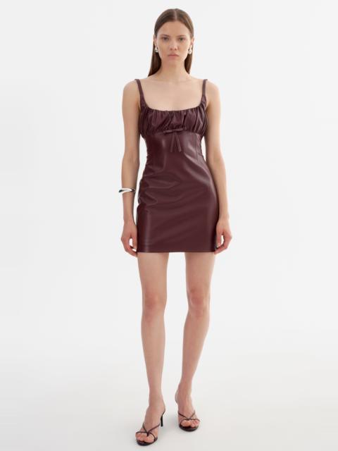 LAMARQUE MALIKA | Faux Leather Dress