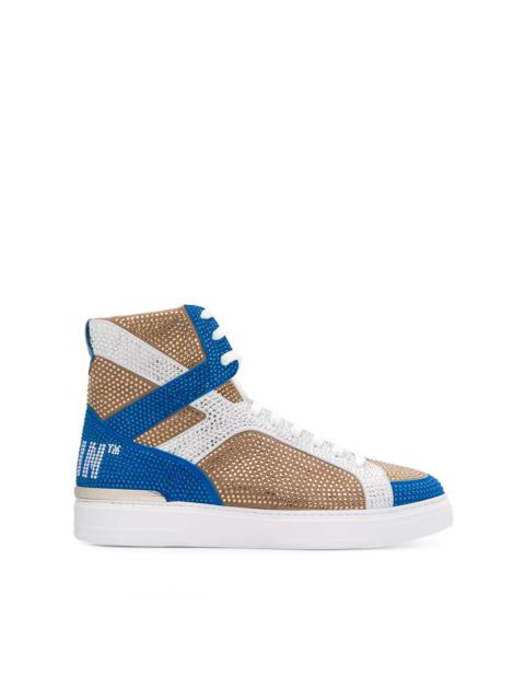 PHILIPP PLEIN Money Beast hi-top sneakers
