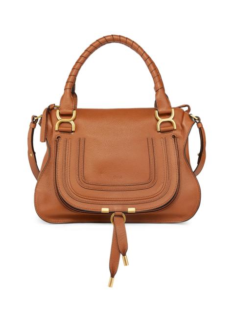 Chloé Women's Medium Marcie Leather Satchel - Tan