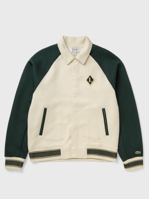 LACOSTE French Made Varsity Badge Jacket