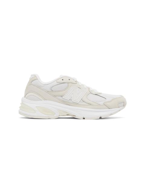Comme des Garçons Homme White New Balance Edition 2010V Sneakers