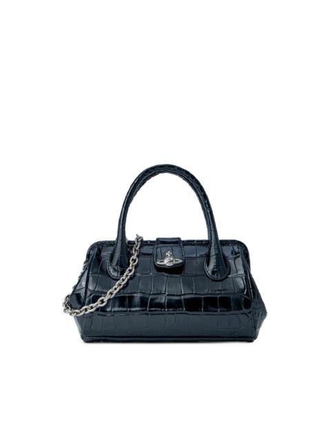 Vivienne Westwood crocodile-embossed leather tote bag