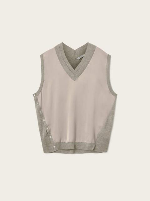 ALLSAINTS BERN STUDDED WOOL TANK