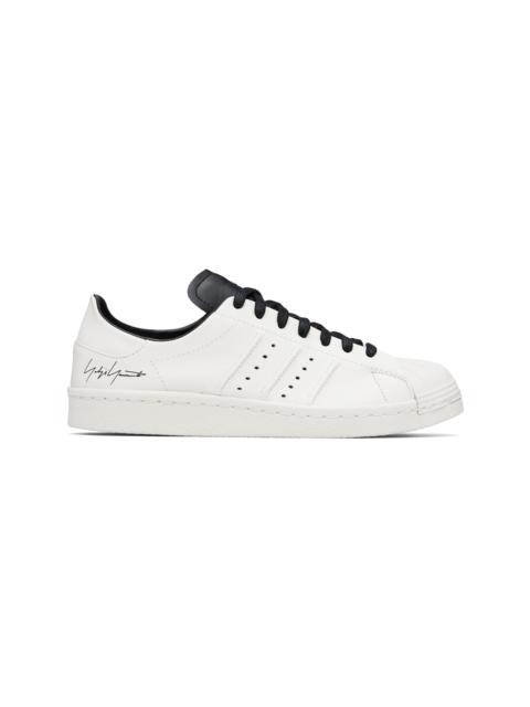 Y-3 White Superstar Sneakers