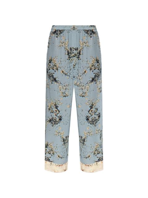 Paul Smith print button trousers