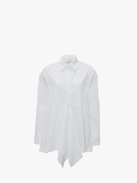 JW Anderson PEPLUM DRAPE SHIRT