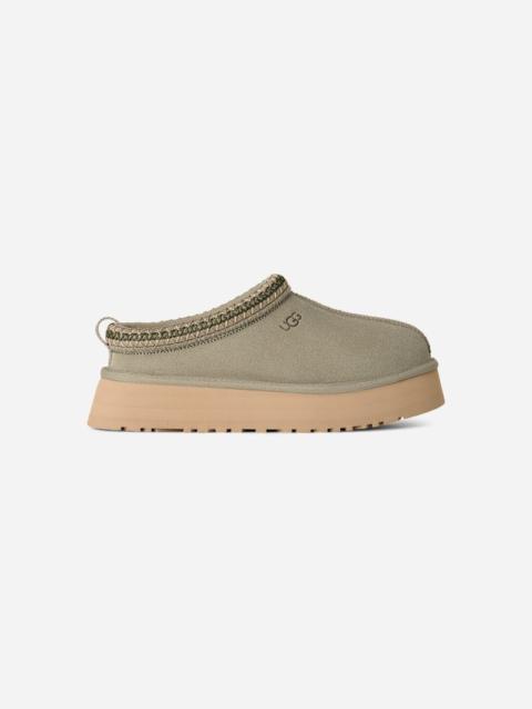 UGG ® Women's Tazz II Sheepskin Slippers in Bay Leaf