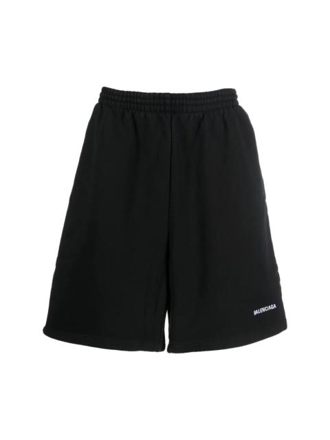 BALENCIAGA cotton sweat shorts