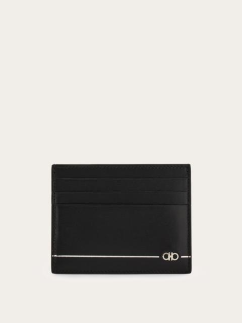 FERRAGAMO Gancini credit card holder