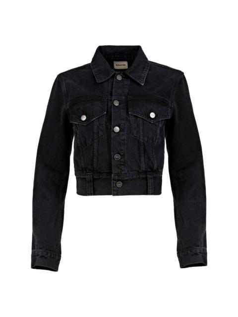 Rizzo cropped denim jacket