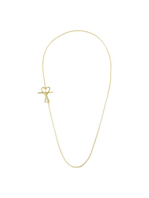 AMI Paris Ami De Coeur chain necklace