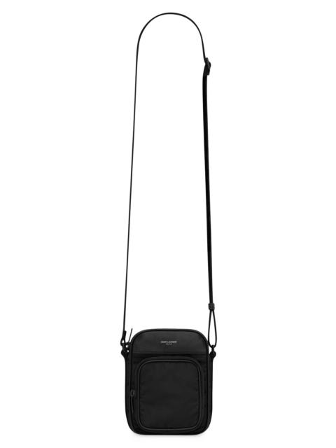 SAINT LAURENT Women's City Saint Laurent Mini Camera Bag In Nylon - Black