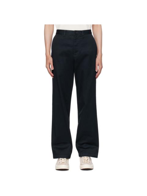 Wood Wood Navy Stefan Trousers