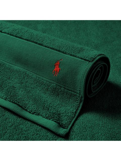 Ralph Lauren Polo Player Cotton Bath Mat - College Green