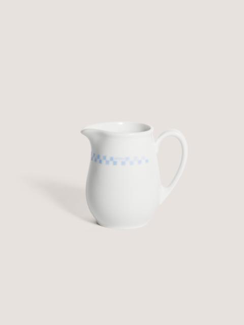 Maison Kitsuné CHECKERBOARD PORCELAIN MILK JAR