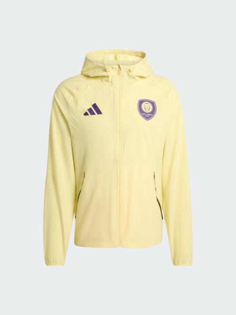 adidas Orlando City SC Tiro Tech Full Zip Windbreaker Jacket