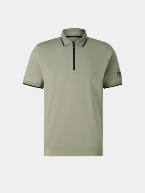 BOGNER Cody functional short-sleeved top in Eucalyptus