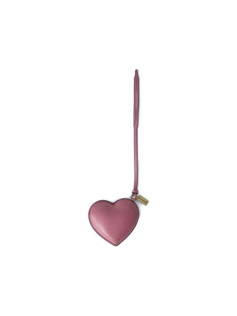 COACH heart-shape adjustable-strap keyring