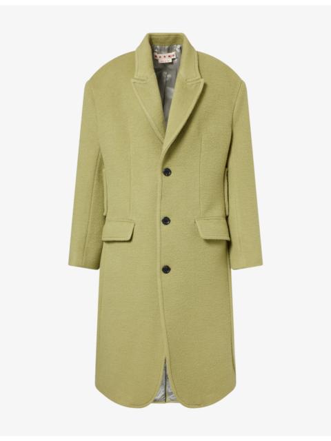 Marni Single-Breasted Wool-Blend Coat