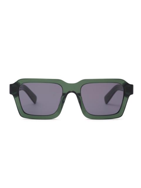 BRAIN DEAD Staunton Post Modern Primitive Eye Protection - Green Smoke