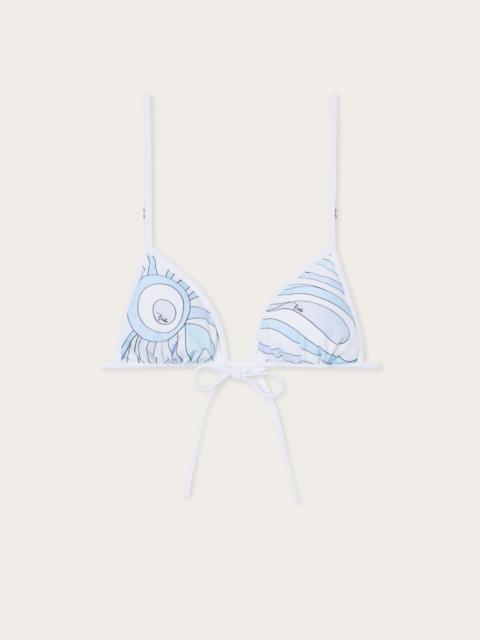 PUCCI MARMO PRINT BIKINI TOP